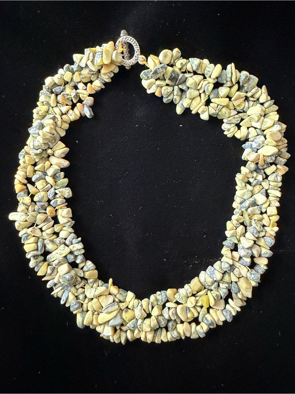 Natural Denim Lapis Lazuli Chip Necklace